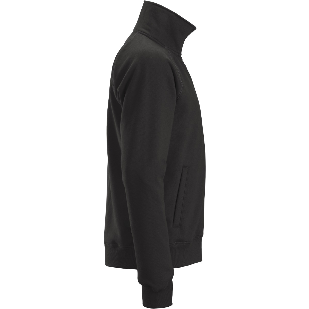 Sweatjakke med lynlås