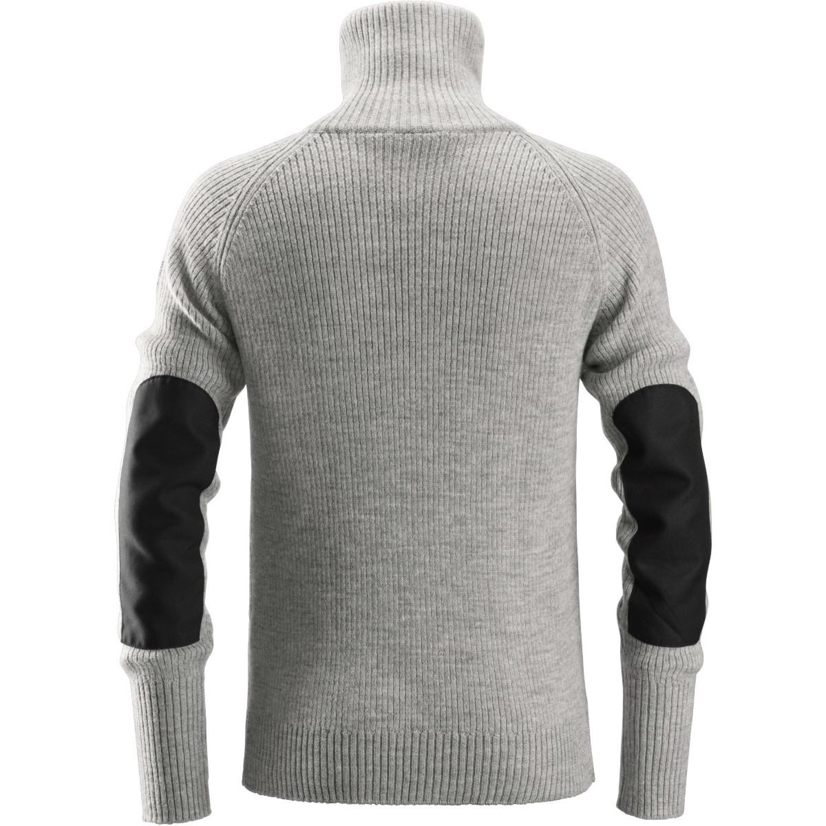 Uldtrøje med ½ lynlås