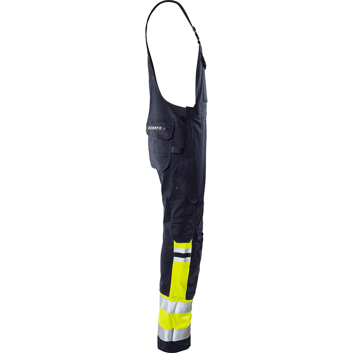 Flamestat high vis stretch bib'n'brace klasse 1 2168 ATHF