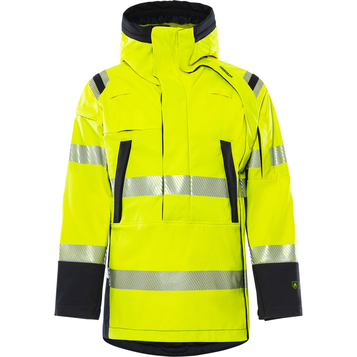 Flamestat høj synlighed stretch softshell anorak klasse 3 4019 FSS