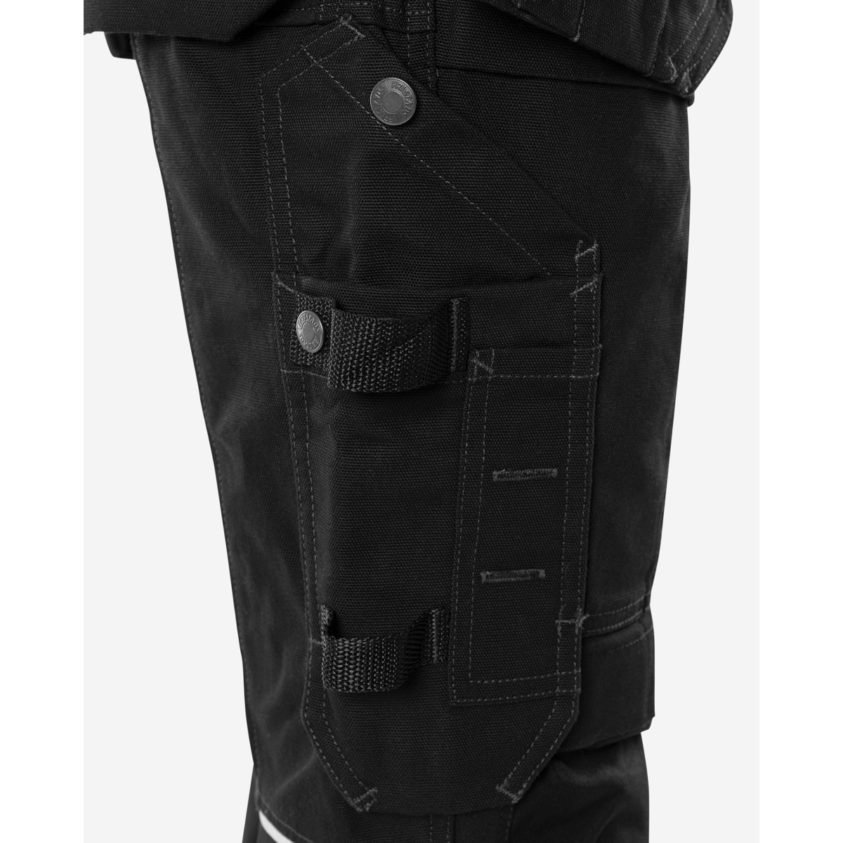 Grønne håndværker stretch piratbukser 2531 GCYD