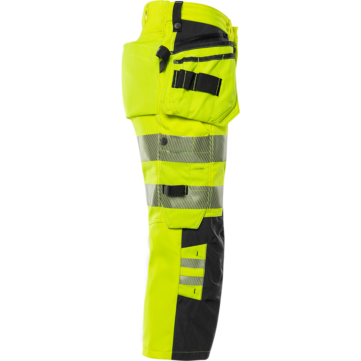 High vis stretch piratbukser klasse 2 2666 GSTP