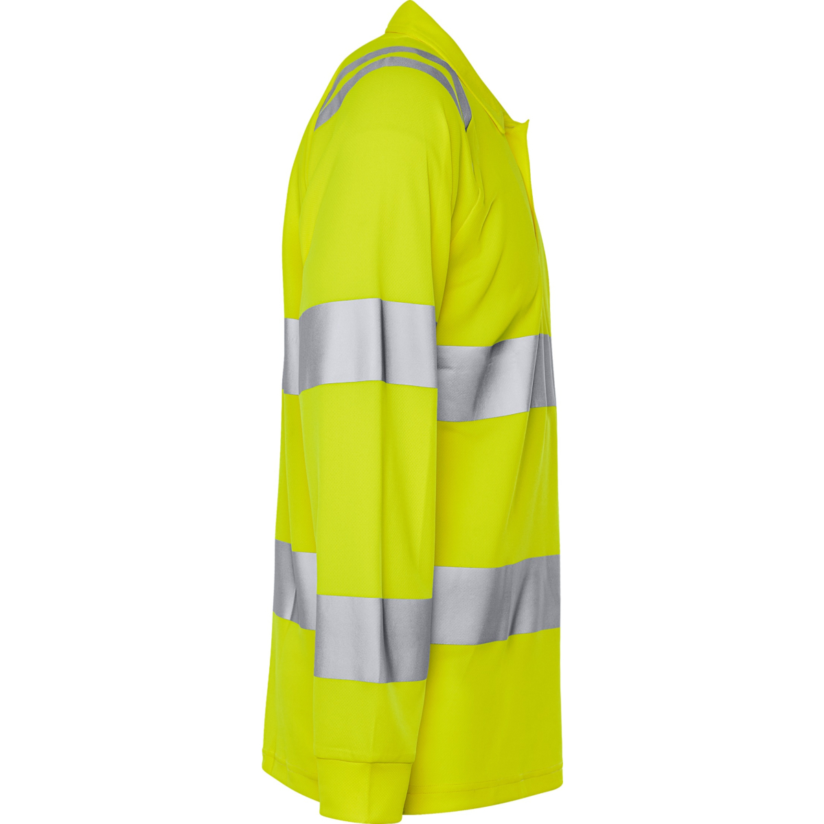 High vis langærmet poloshirt klasse 3 7864 GPST