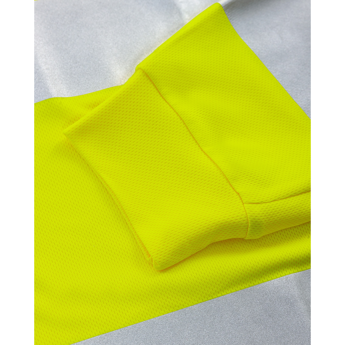 High vis langærmet poloshirt klasse 3 7864 GPST