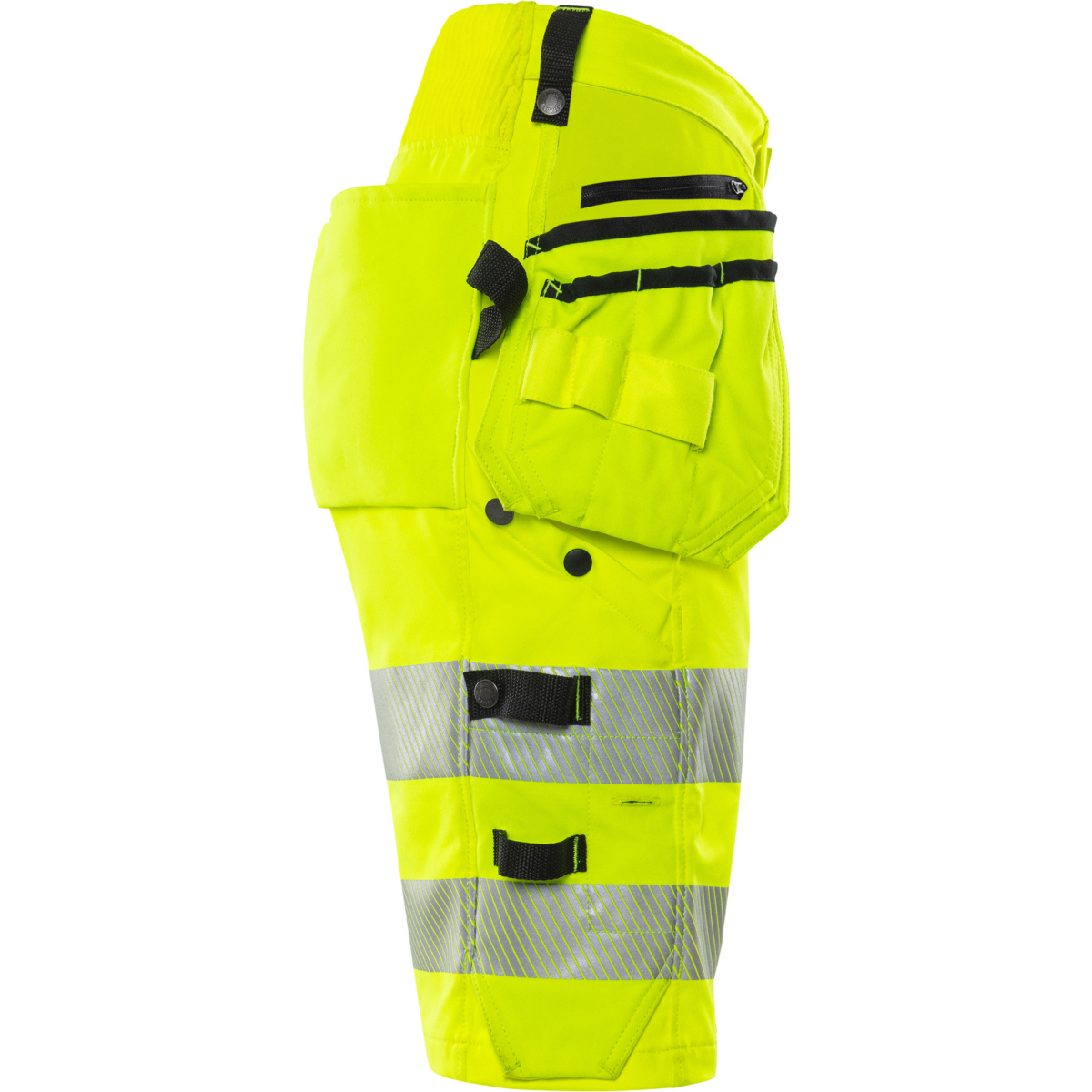 Høj synlighed håndværker stretch shorts dame klasse 1 2667 GSTP