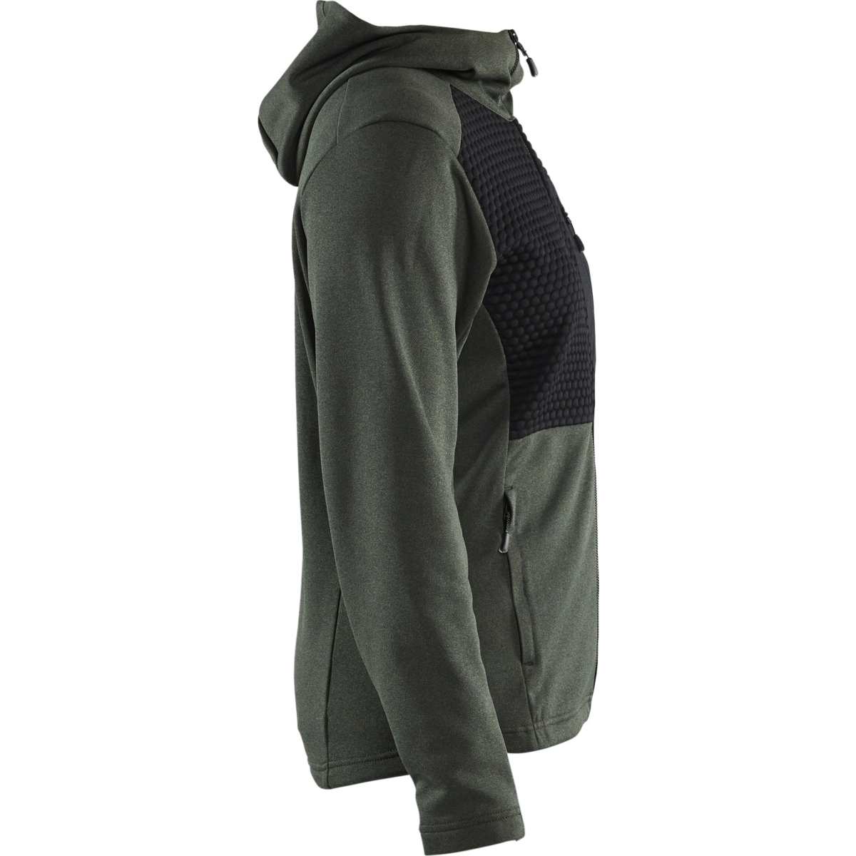 3542 Womens's Hoodie with full-length zip