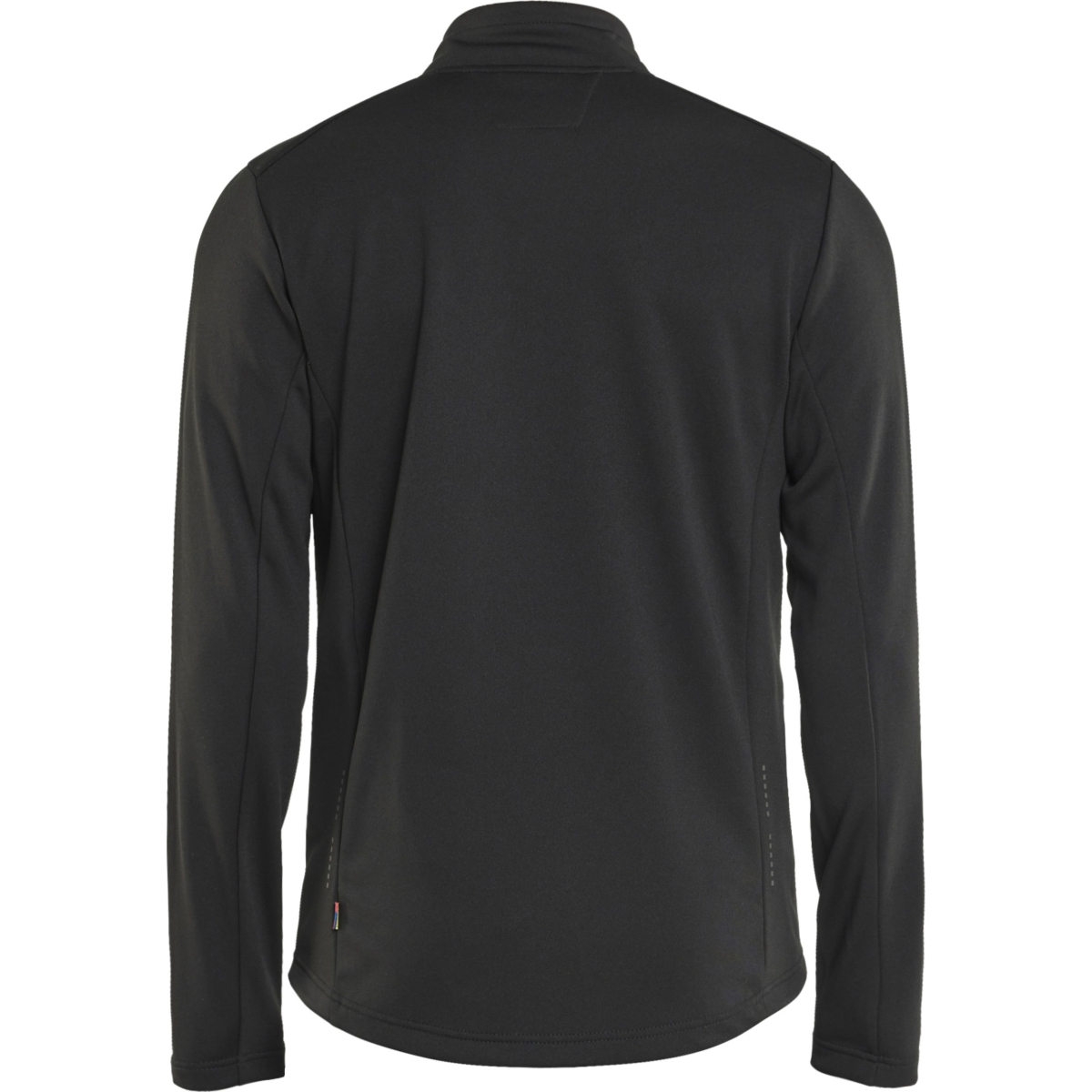 Sweatshirt med fuld lynlås