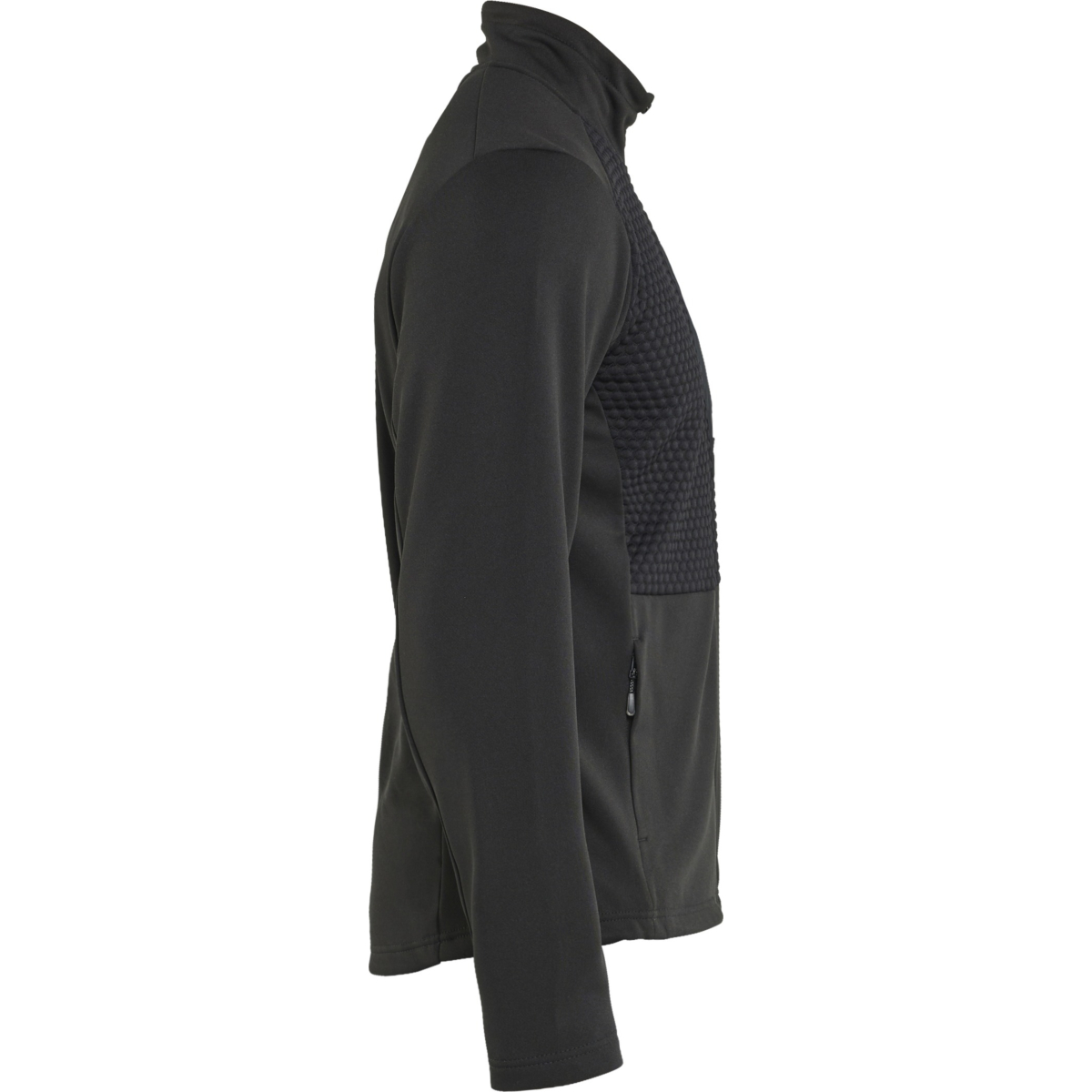 Sweatshirt med fuld lynlås