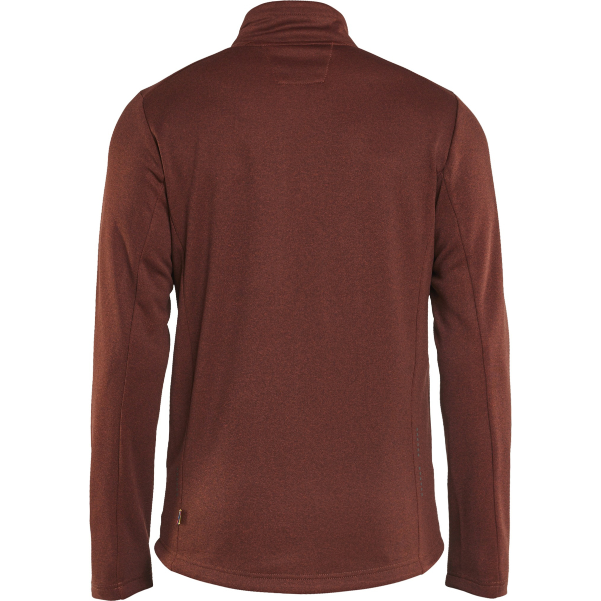 Sweatshirt med fuld lynlås