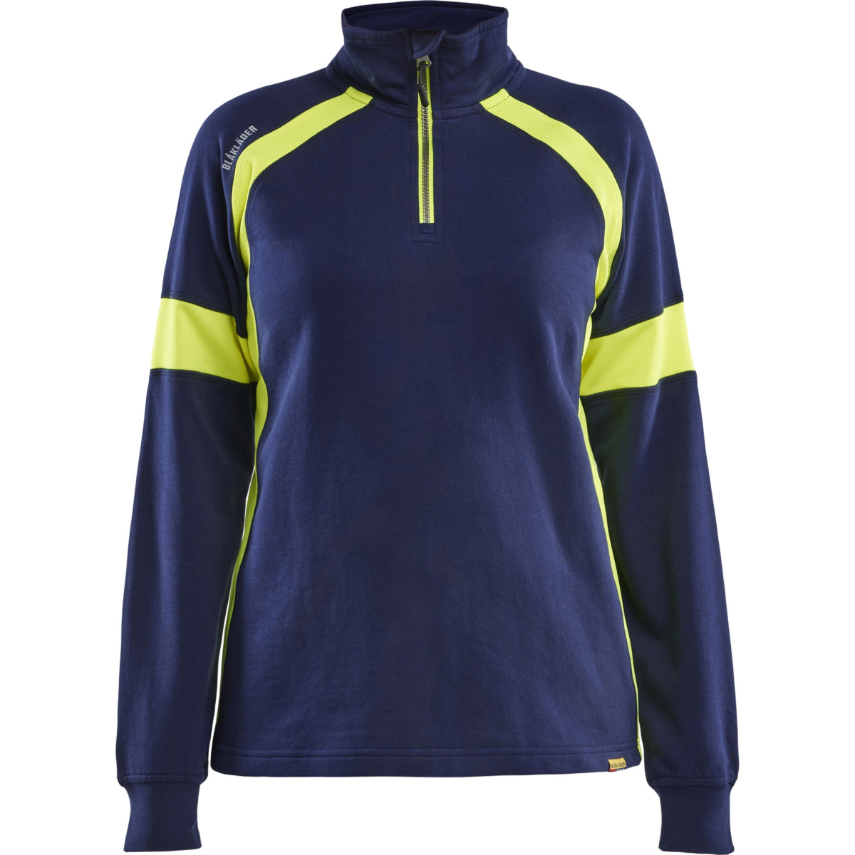 Dame sweatshirt med Hi-vis