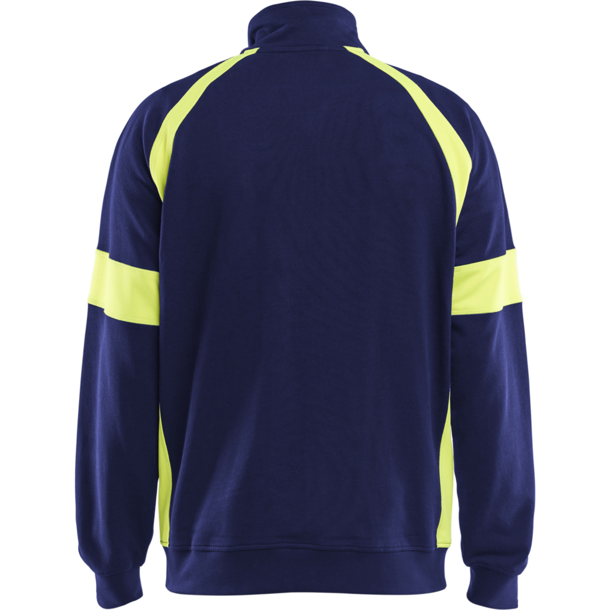 Sweatshirt med Hi-vis Full Zip