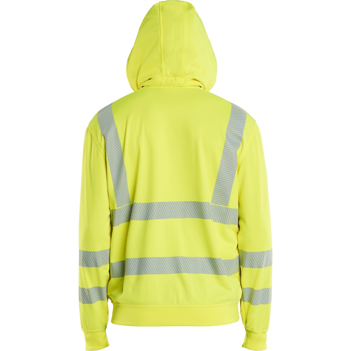 Hi-Vis Sweatshirt aftagelig hætte