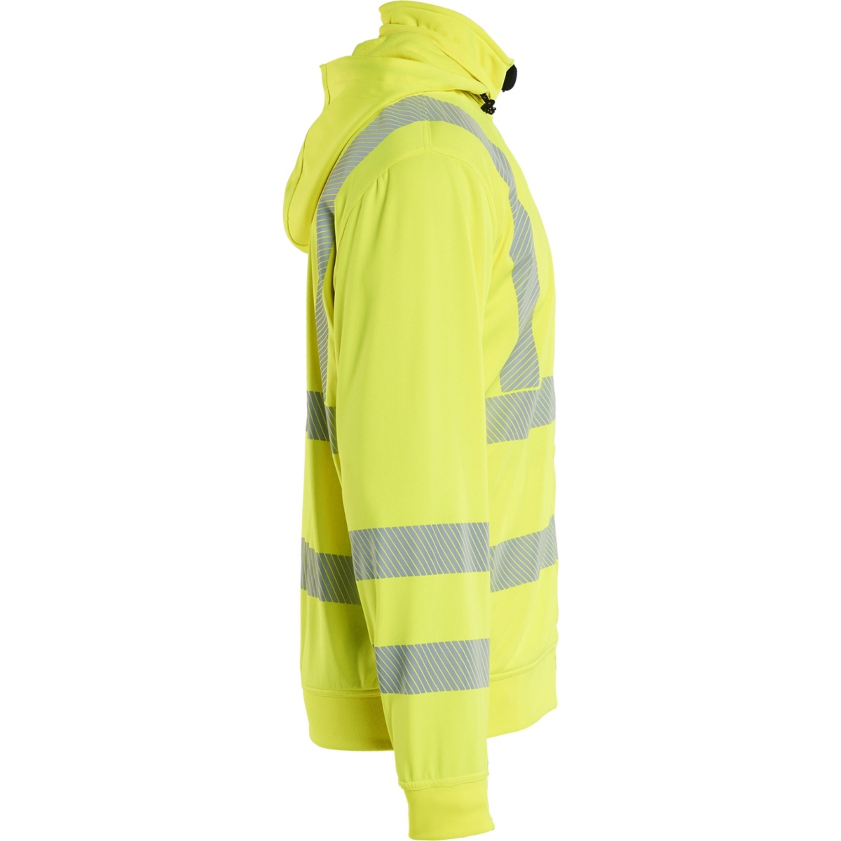 Hi-Vis Sweatshirt aftagelig hætte