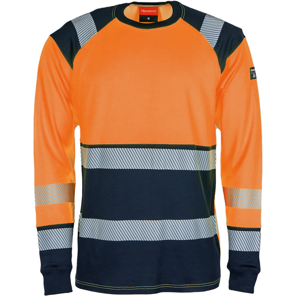 Hi-vis t-shirt med lange ærmer