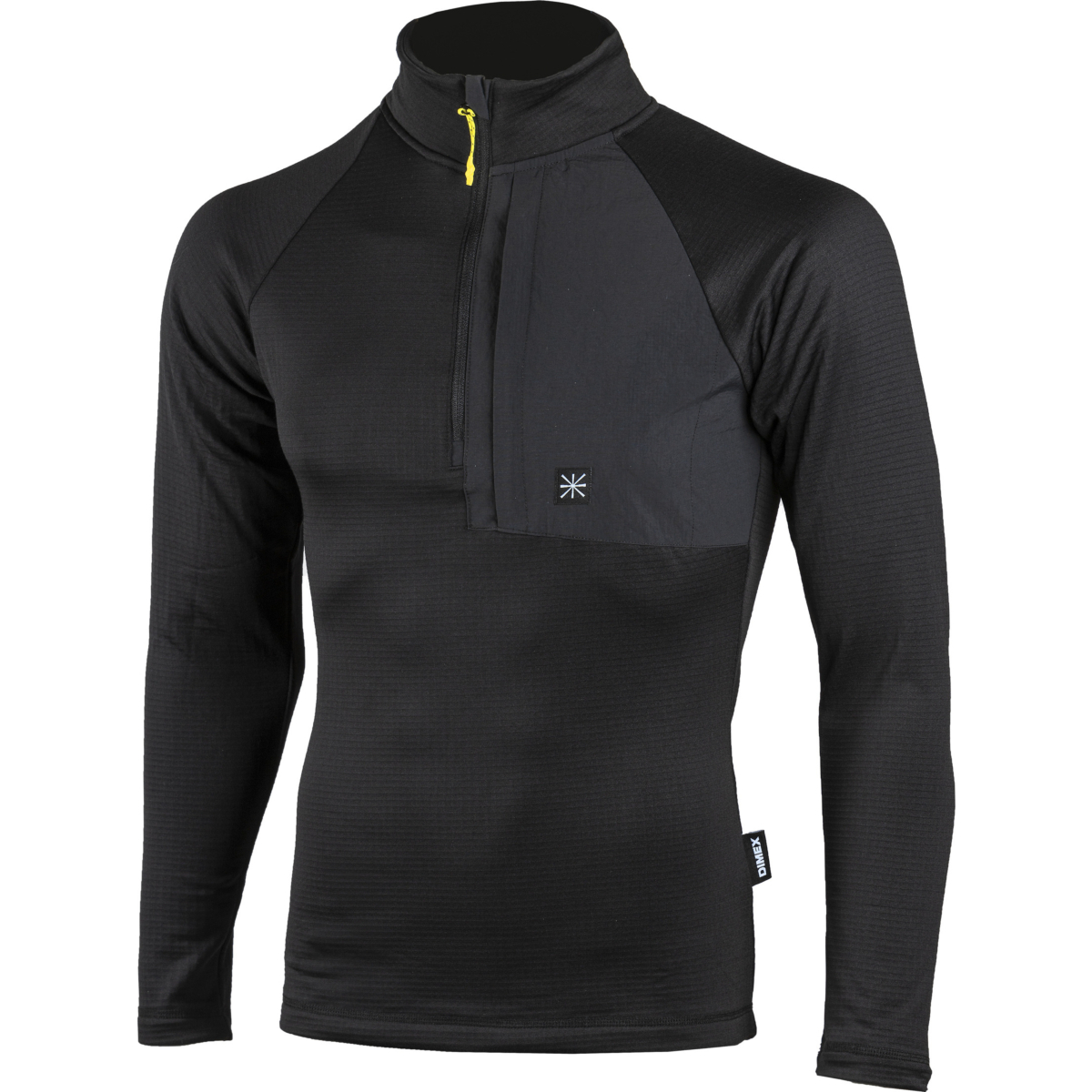 4463 Polo shirt with half zip