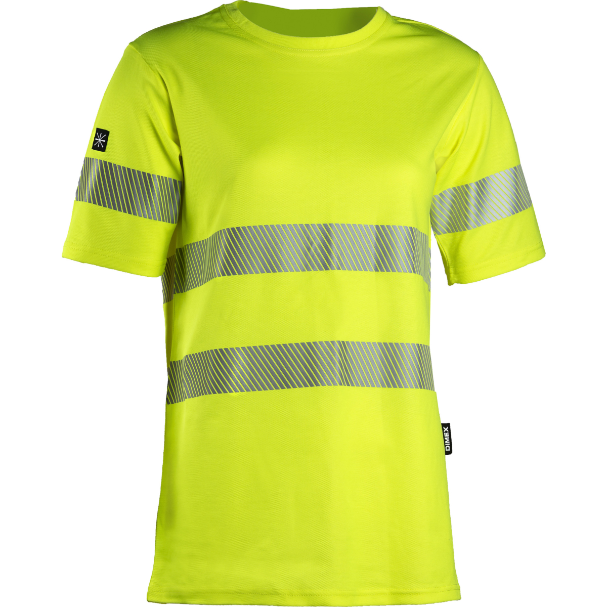 4481 Women's safety t-shirt, hi-vis yellow