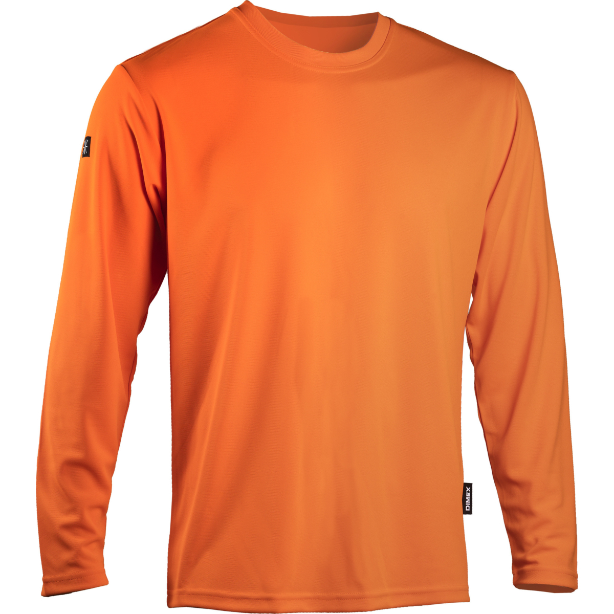 4511 Long-sleeved t-shirt, white orange