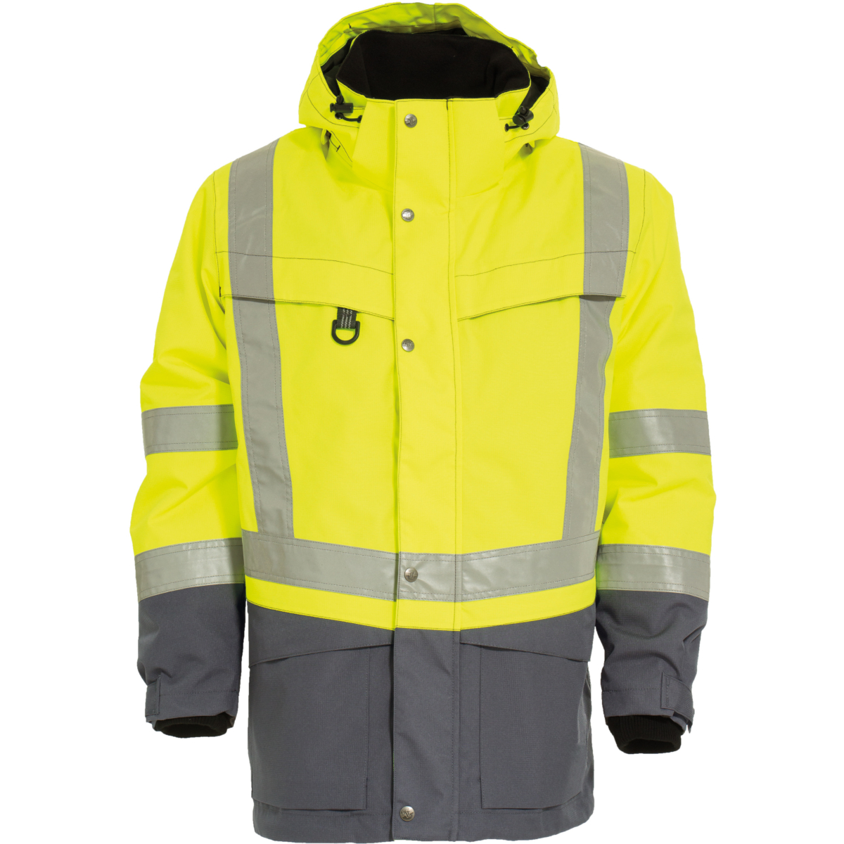 Hi-vis vinterparka