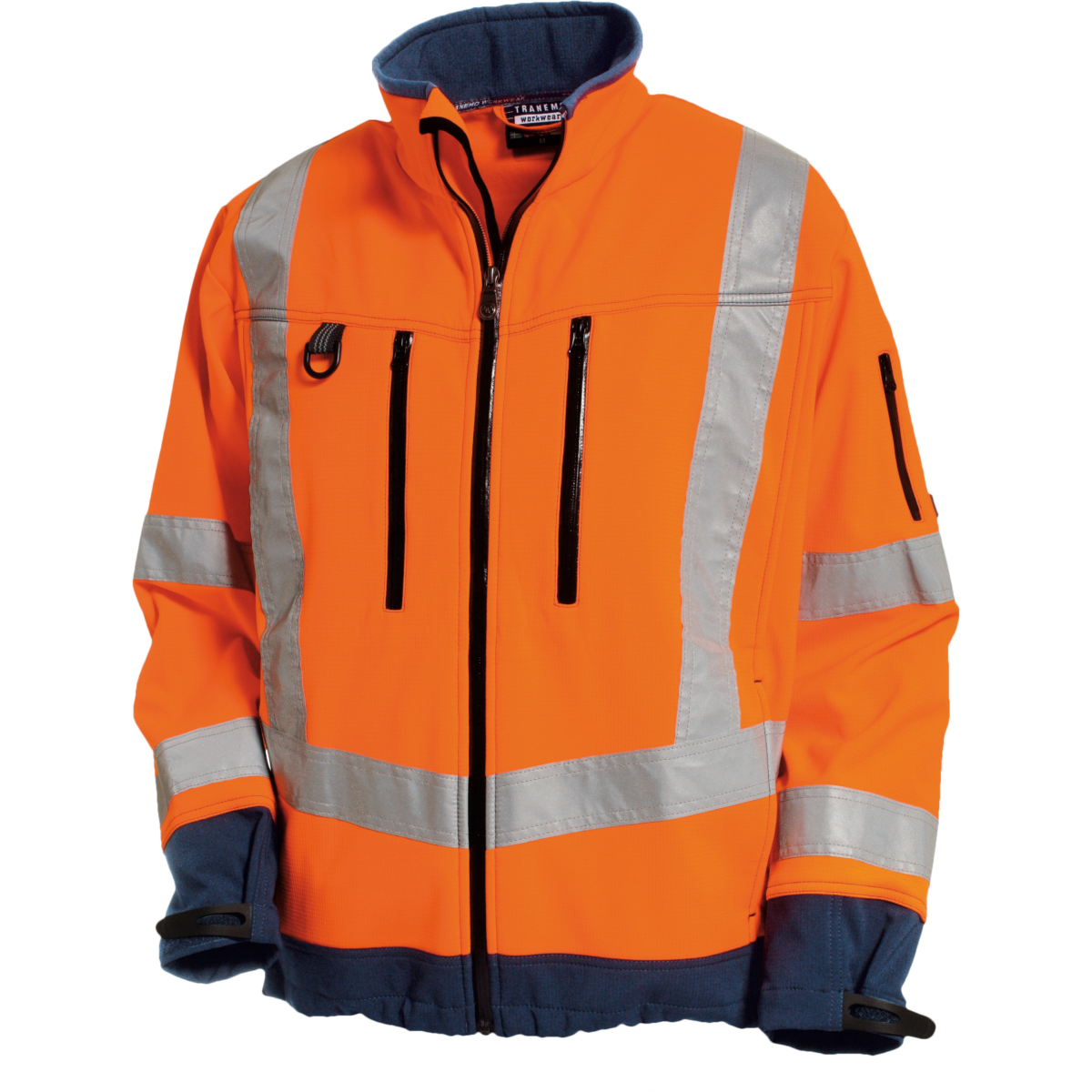 Hi-vis softshell jakke