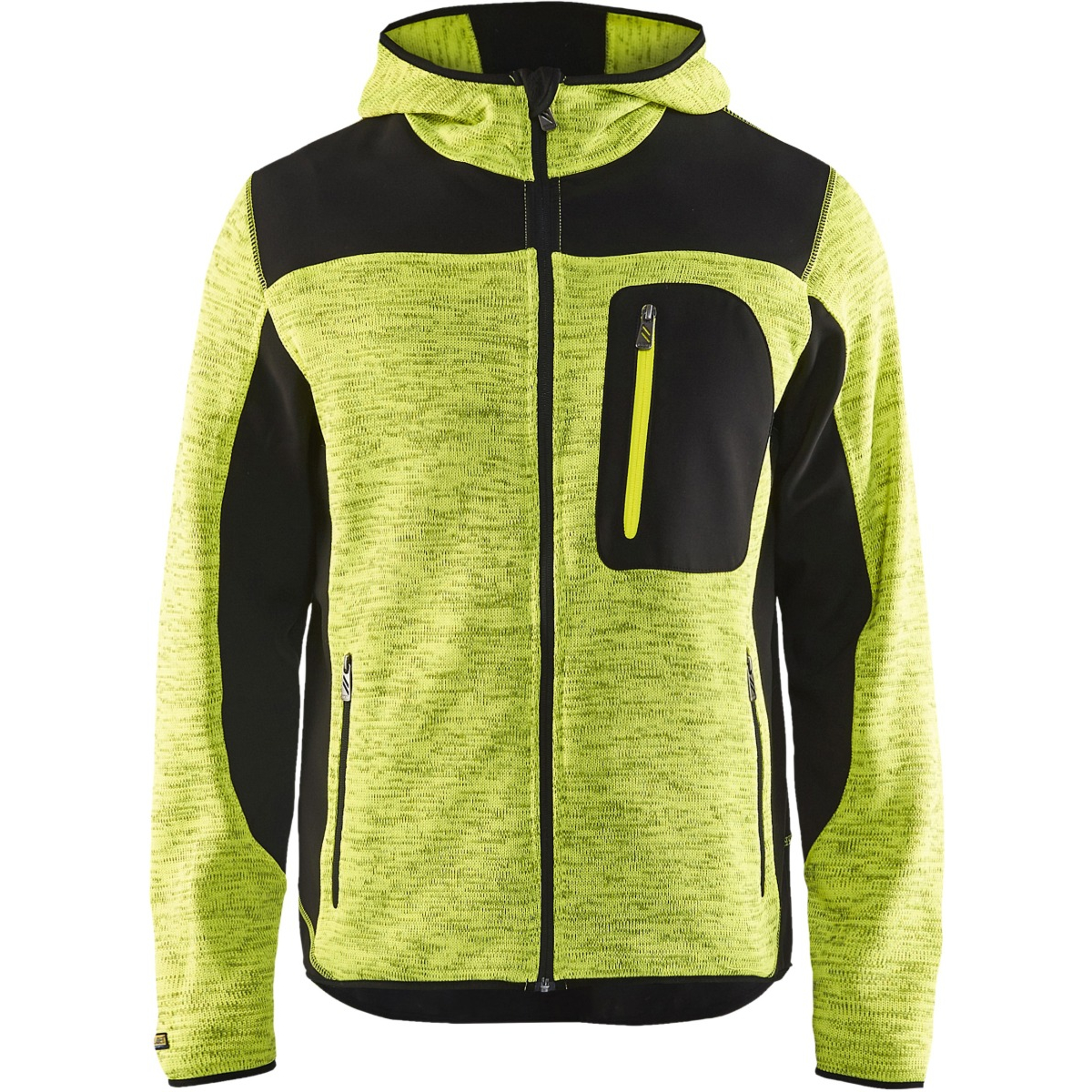 Strikket Jakke Med Softshell