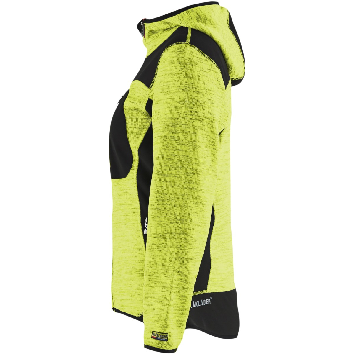 Dame Strikket Jakke Med Softshell