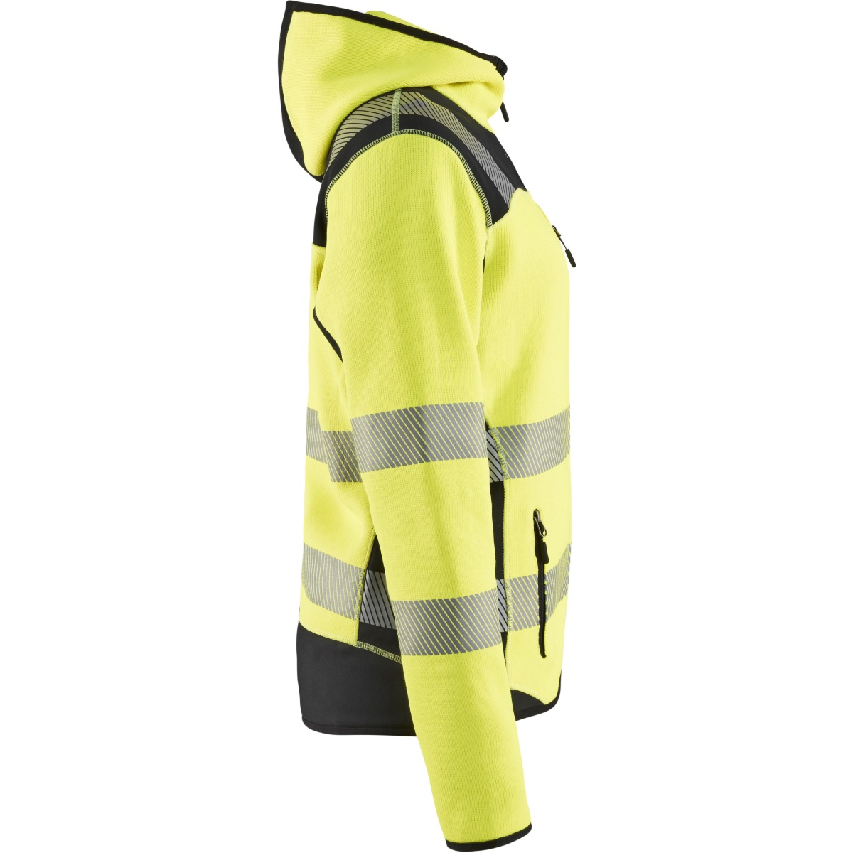 Dame High Vis Strikket Softshell Jakke