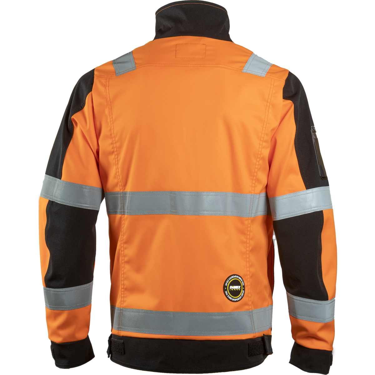 6134 Sikkerhedsvest hvid-orange