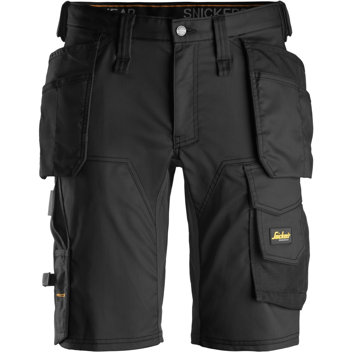 Stretch shorts med hylsterlommer