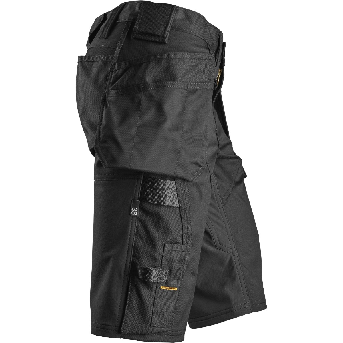 AllroundWork, stretch dameshorts med hylsterlommer