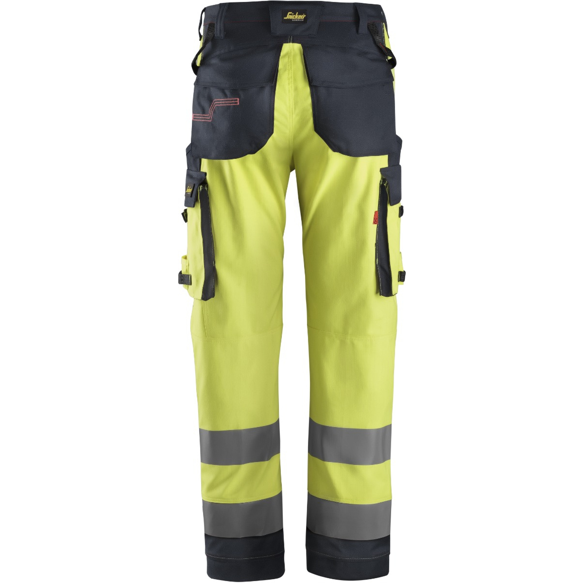 Flammehæmmende arbejdsbukser med ens lårlommer