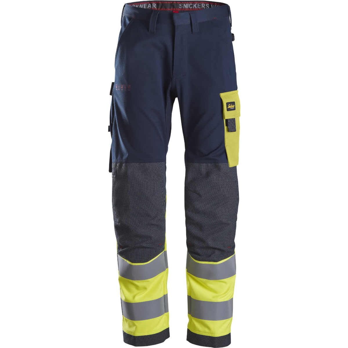 Flammehæmmende High-Vis arbejdsbukser, klasse 1