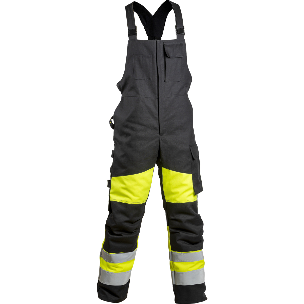 6436 Flerfarvet vinterjumpsuit