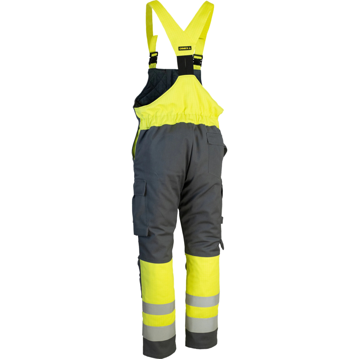 6445 Flerfarvet vinterjumpsuit