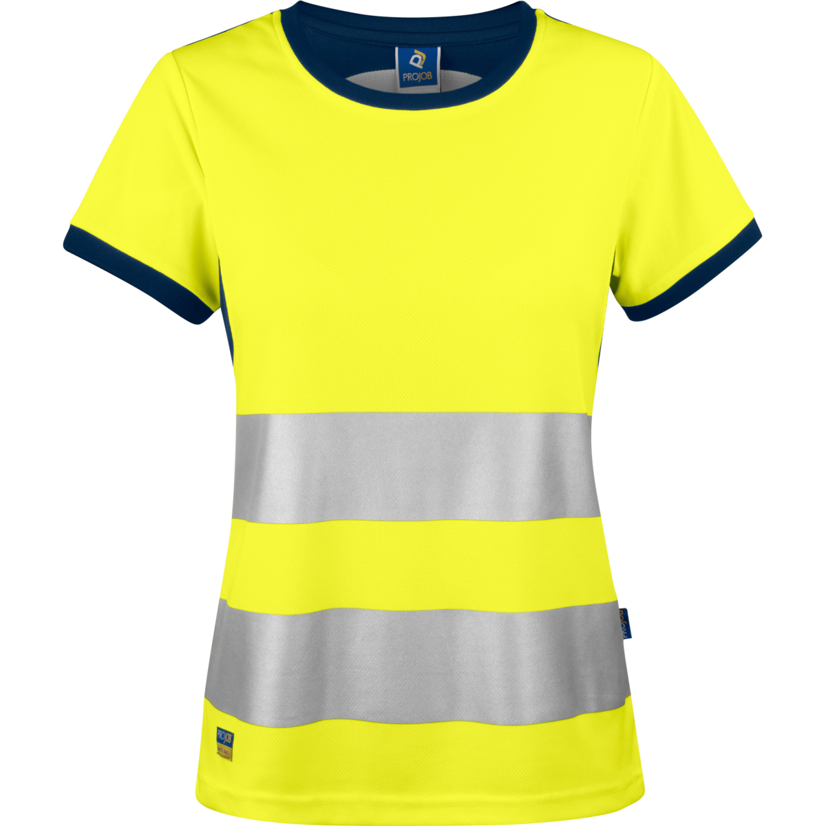 6012 T-shirt Dame En Iso 20471 Klasse 2/1