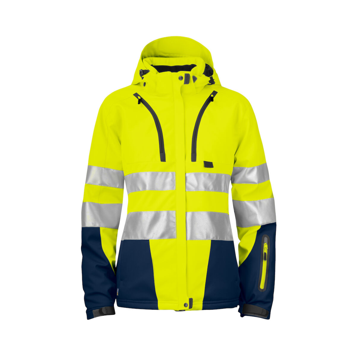 6424 Polstret jakke Dame En Iso 20471 Klasse 3/2