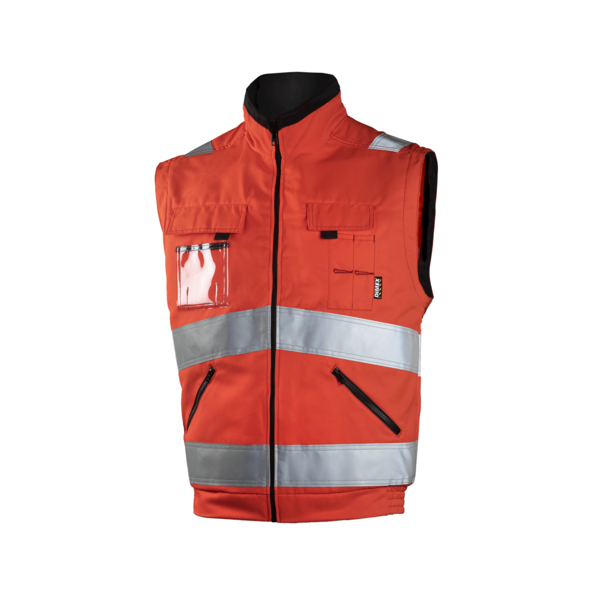 Hv-rød sikkerhedsvest 6740LU