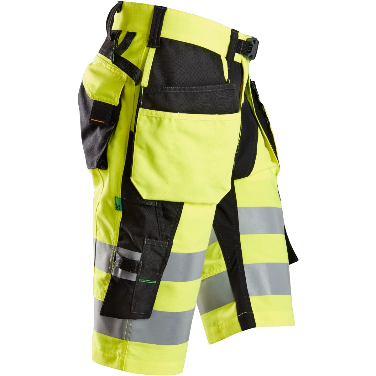 High-Vis shorts+ med hylsterlommer, klasse 1