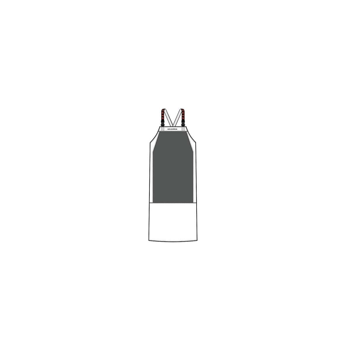 Scalloper X forklæde
