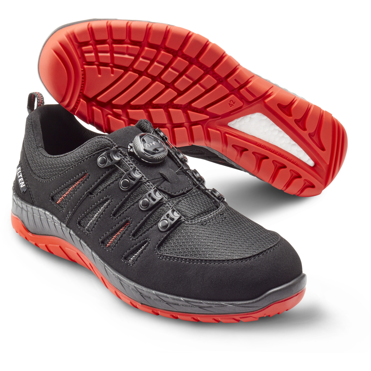 729151 Maddox BOA® Sort-Rød Lav