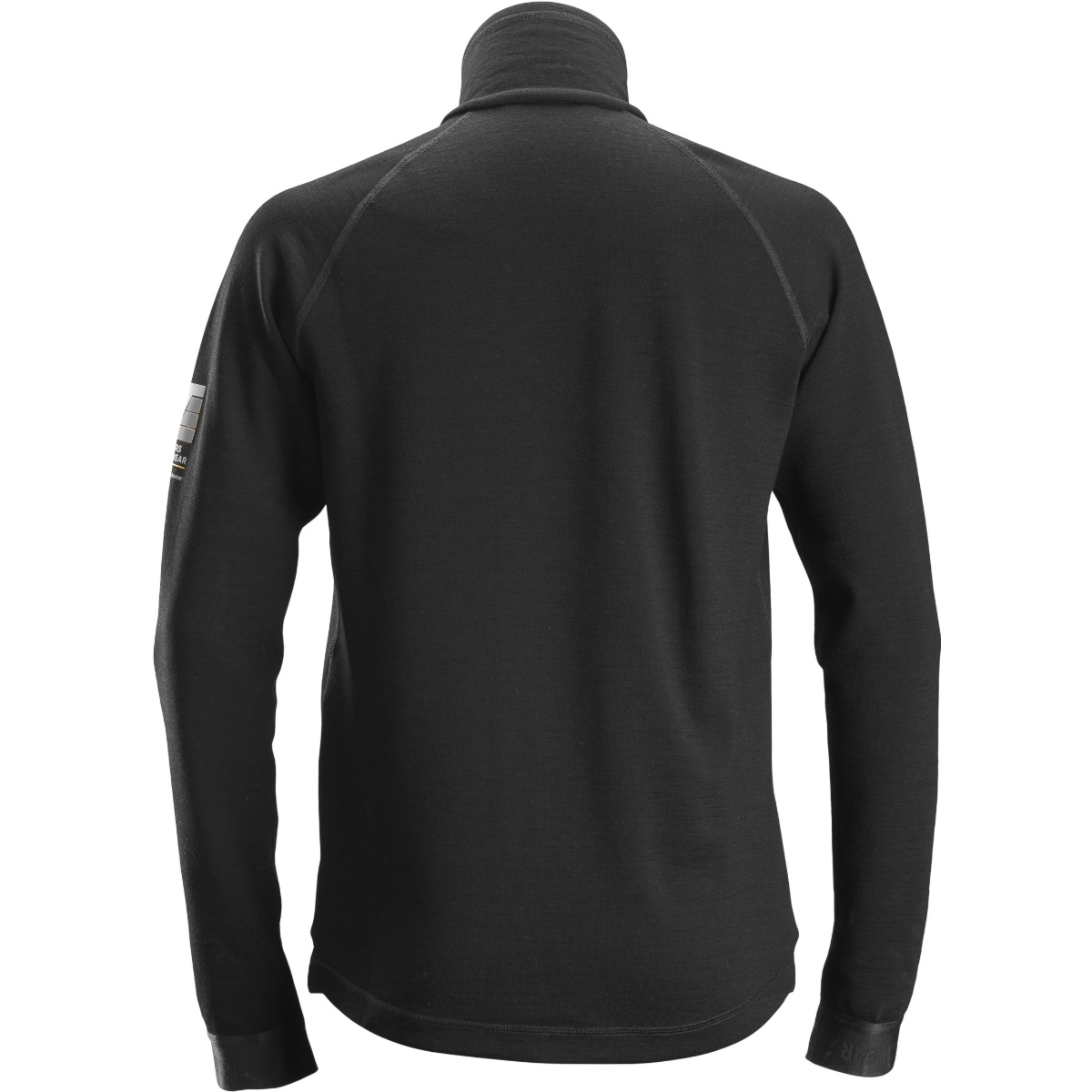 Mellemlagsjakke i uld med lynlås