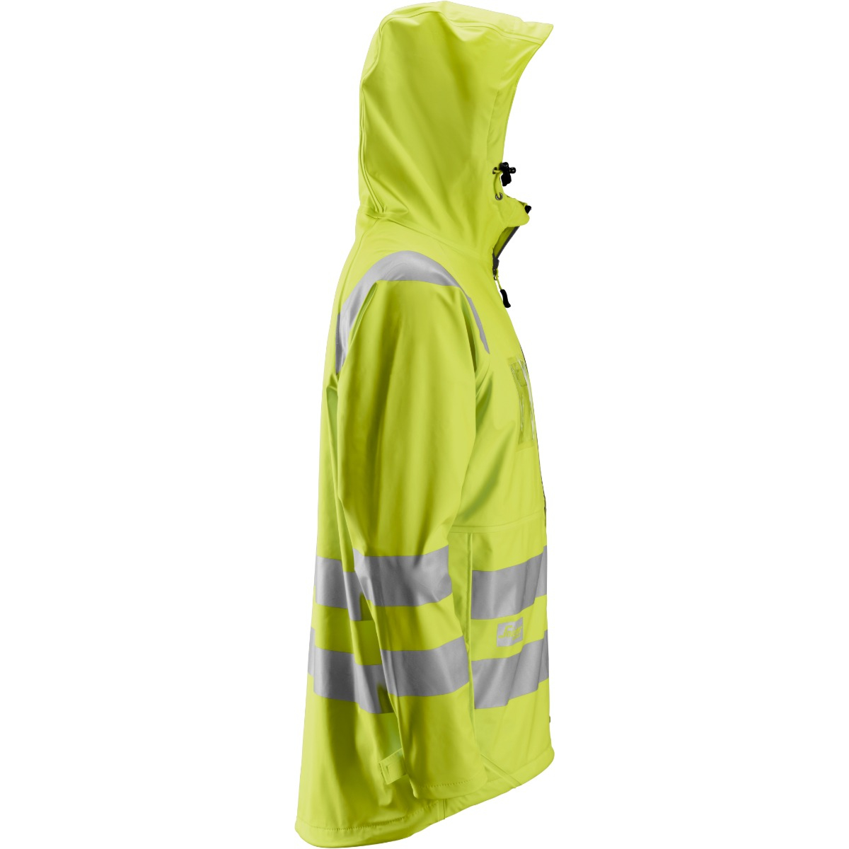 High-Vis PU regnjakke, klasse 3