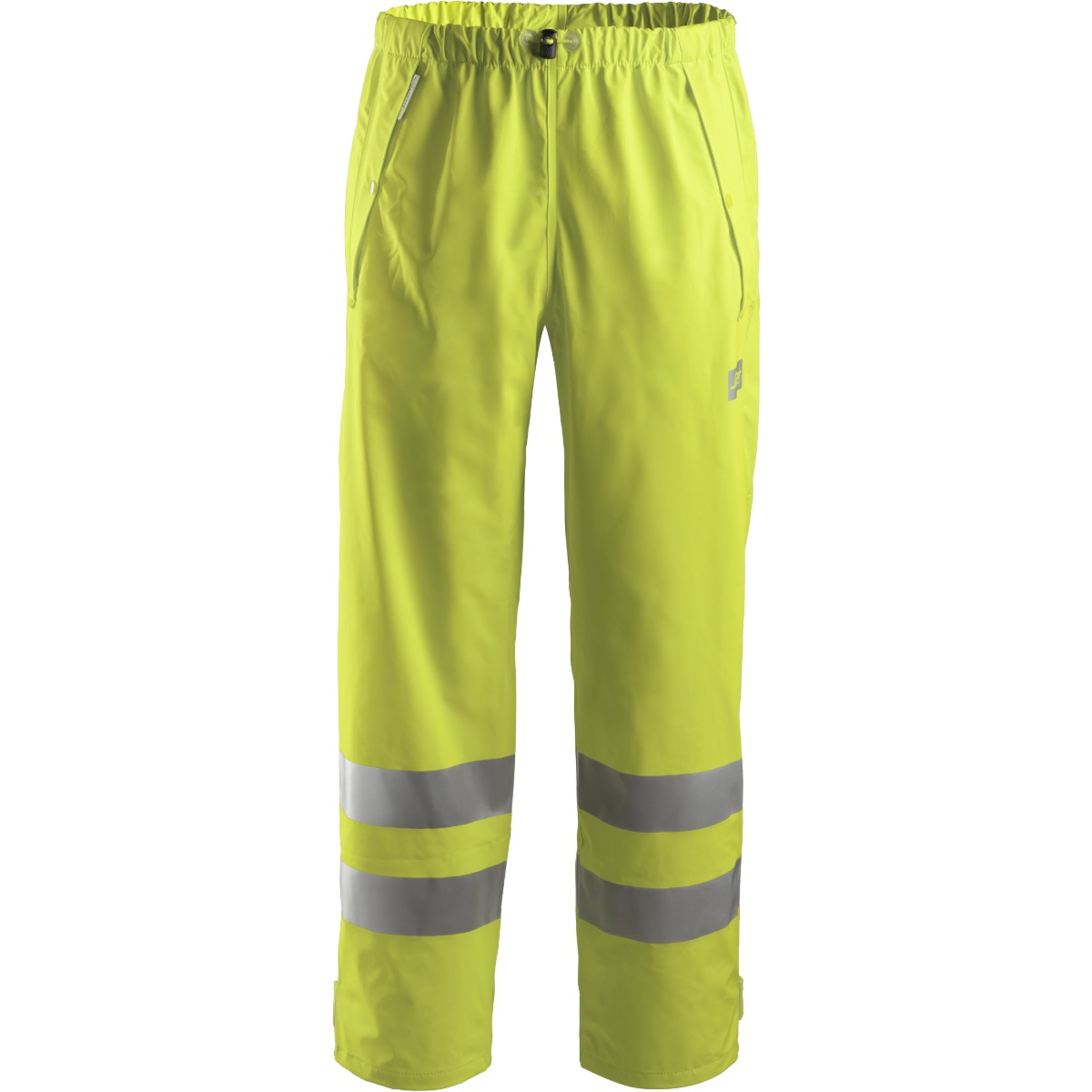 High-Vis PU regnbukser, klasse 2