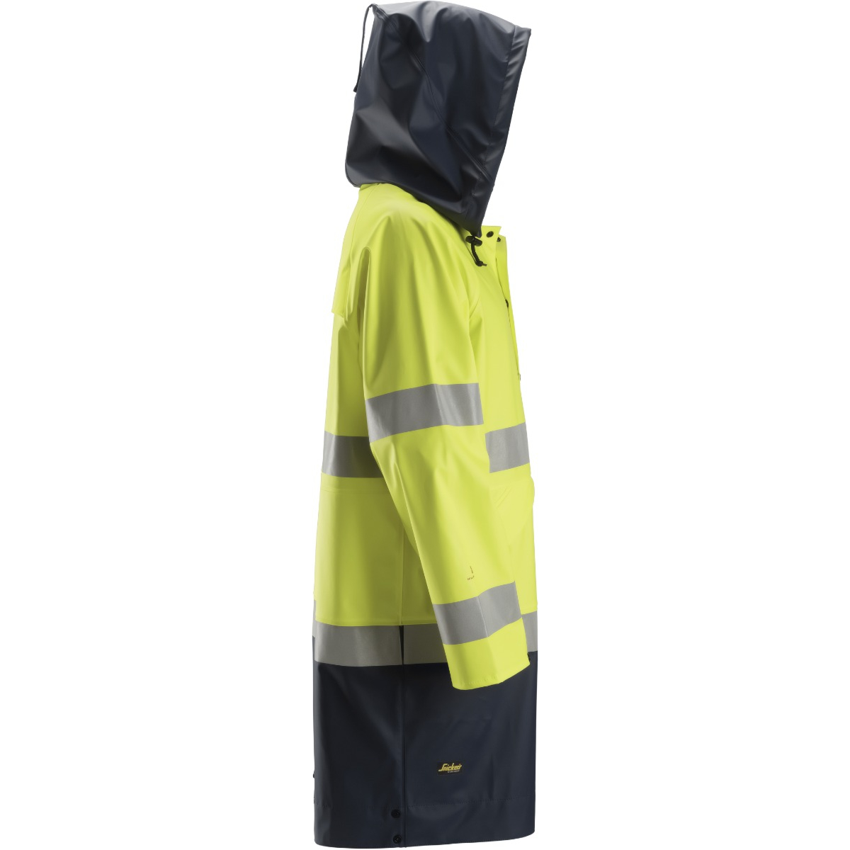 Flammehæmmende High-Vis regnjakke PU, klasse 3