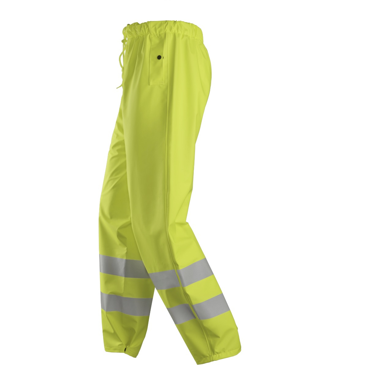 Flammehæmmende High-Vis regnbukser PU, klasse 2