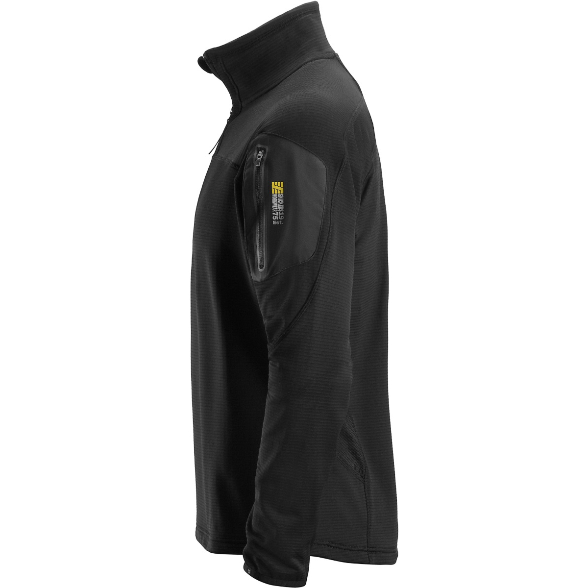 Body Mapping Microfleece pullover med kort lynlås