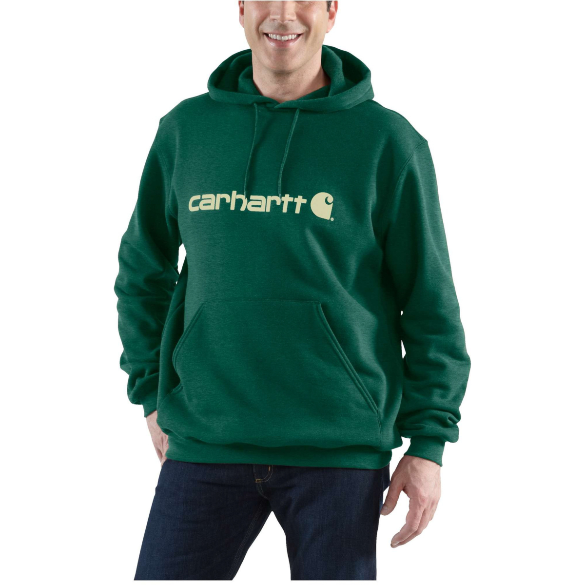 Loose fit midweight logo grafisk sweatshirt