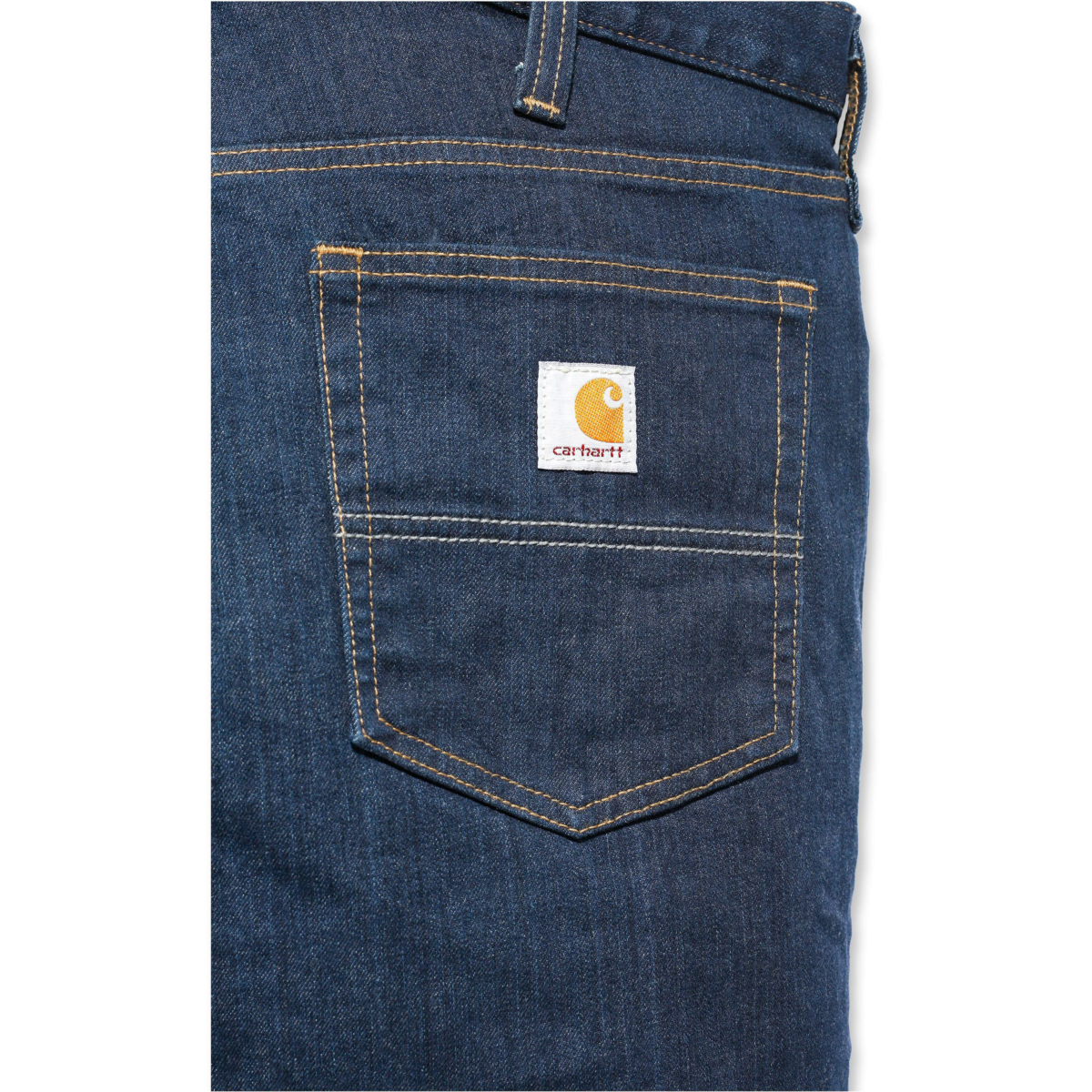 Robust flex® slim fit 5-lommers tilspidset jean