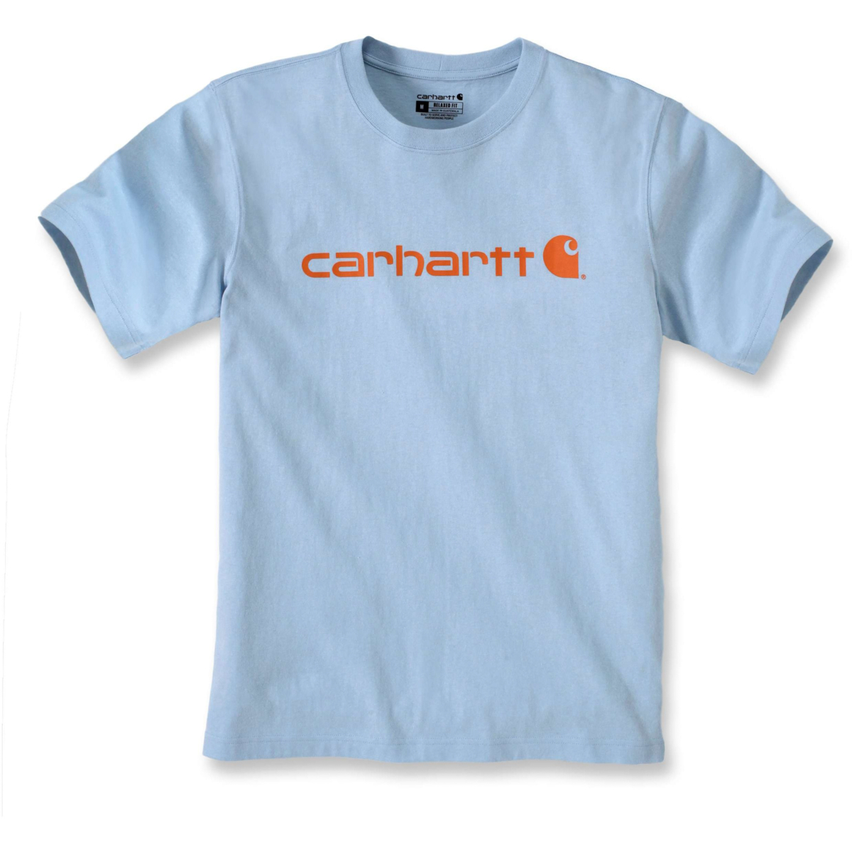 Afslappet pasform, tung, kortærmet grafisk t-shirt med logo