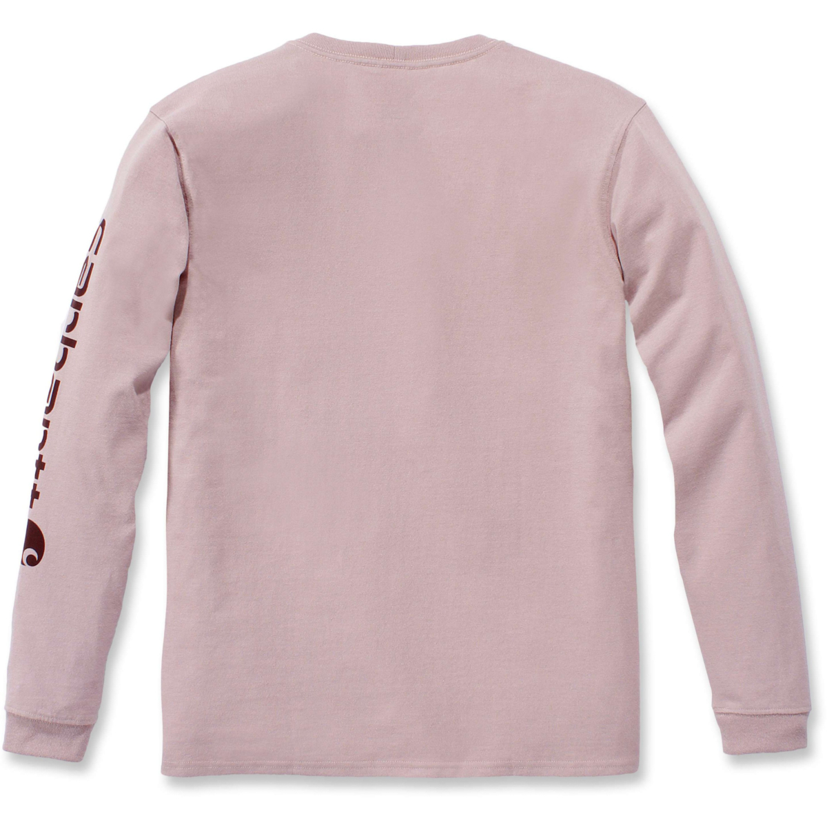 Loose fit tungvægts langærmet grafisk t-shirt med logoærmer