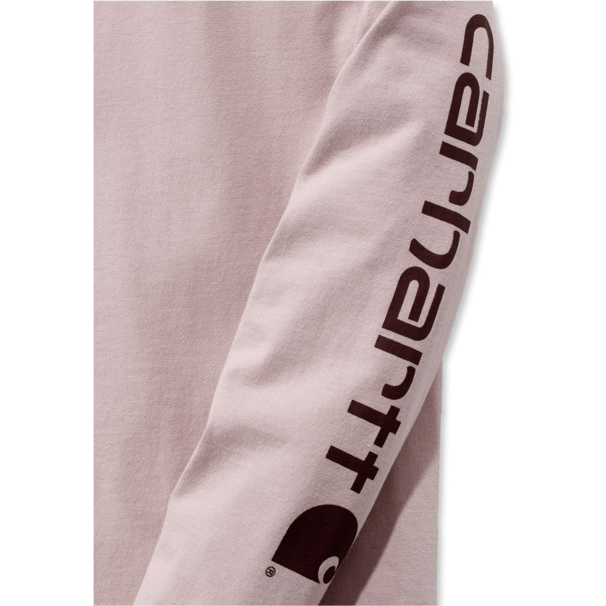 Loose fit tungvægts langærmet grafisk t-shirt med logoærmer